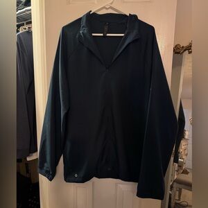 adidas Men's Core Novelty Versatile Jacket Navy Blue Size XL